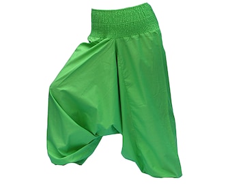 Green Harem Pants BIG AND TALL