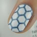Honeycomb Nail Art, Nail Vinyls, Nail Stencils, Nail Decals, Nail Stickers 20 count