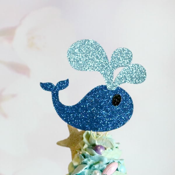 Whale Cupcake Etsy