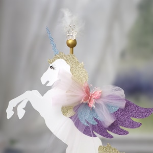 Unicorn Centerpiece Unicorn Birthday Unicorn Party Unicorn Decorations Pegasus Birthday Baby Shower First Birthday Customize image 1