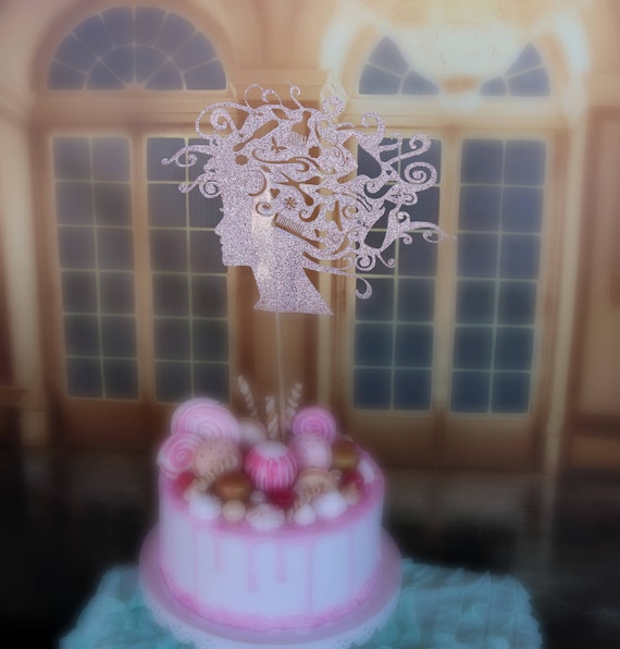 Hair Stylist Cake Topper Hair Dresser Hairdresser Etsy