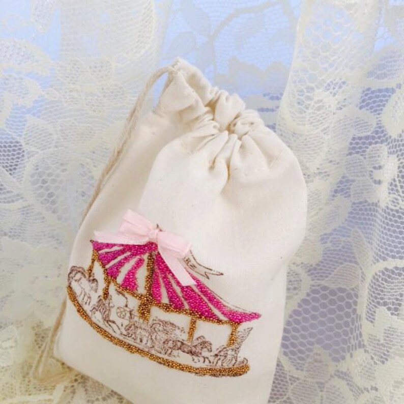 Carousel Party Favor Bags Carousel Party Carousel Horse Etsy