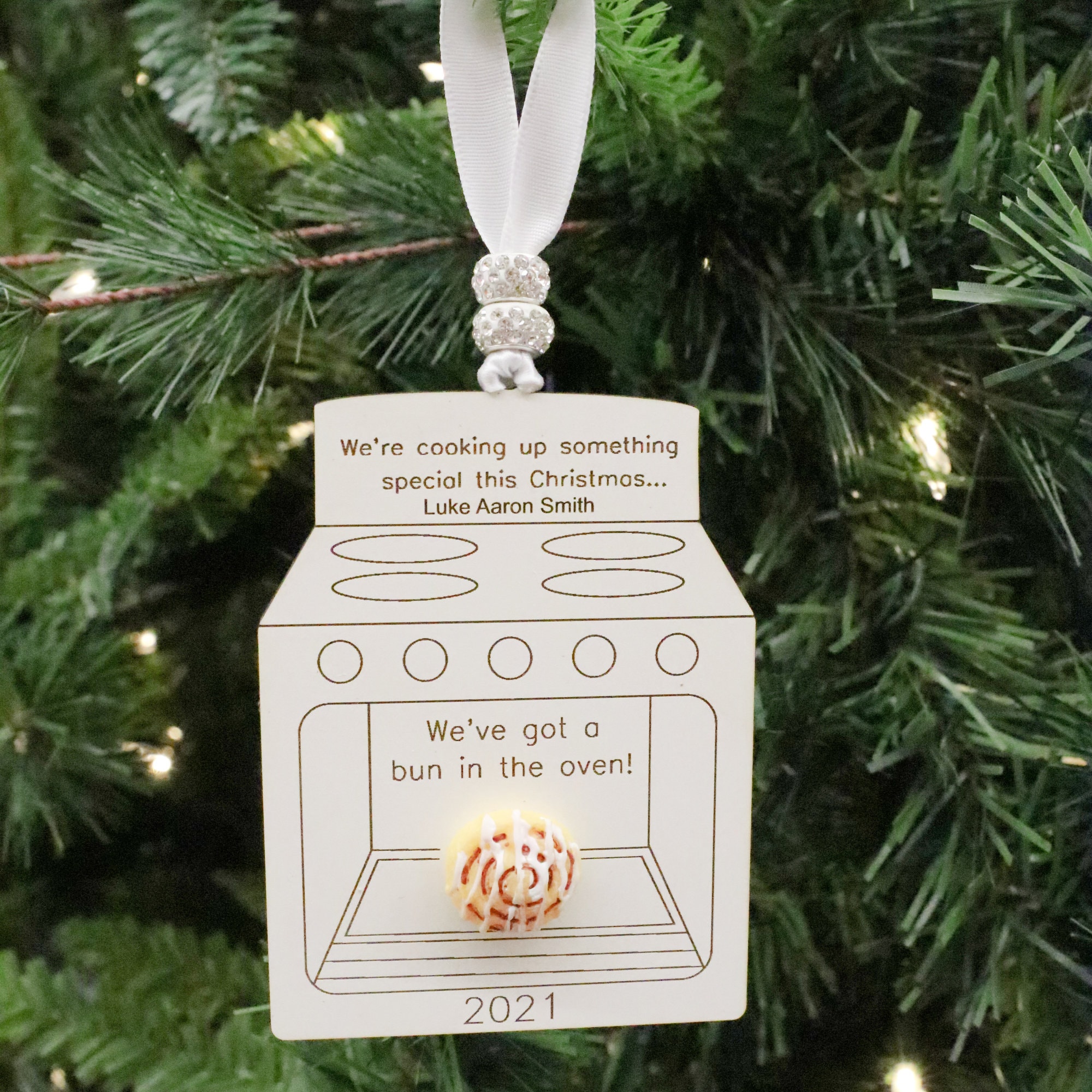 Bun in the oven christmas ornament Clearance