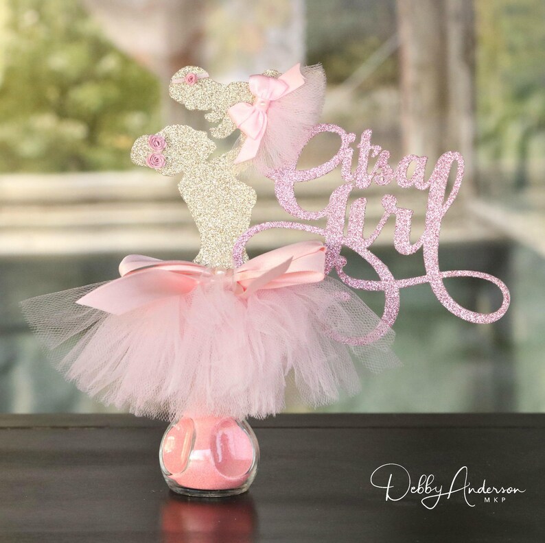 It S A Girl Centerpiece Baby Shower Centerpiece Its A Etsy It S A Girl Centerpiece Baby Shower Centerpiece Its A Etsy