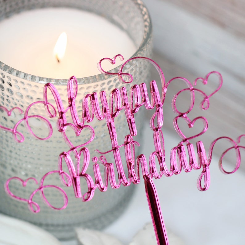 40th Birthday Party Birthday Party Supplies Adult 50th Birthday Decorations Birthday Cake Topper For Women Happy Birthday Cake Topper