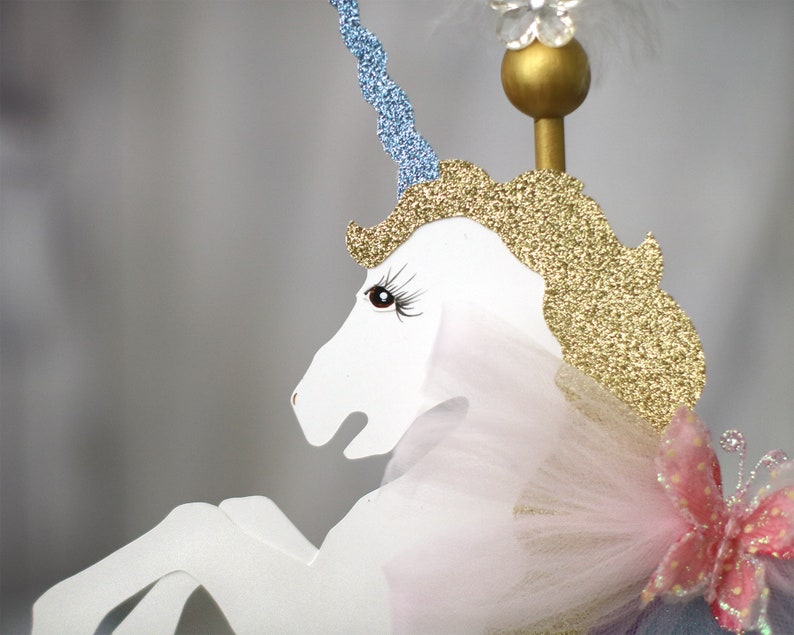 Unicorn Centerpiece Unicorn Birthday Unicorn Party Unicorn Decorations Pegasus Birthday Baby Shower First Birthday Customize image 3