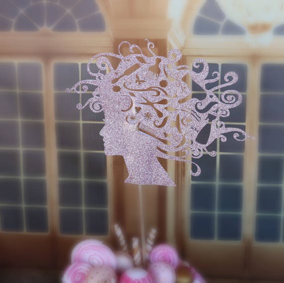 Hair Stylist Cake Topper Hair Dresser Hairdresser Etsy