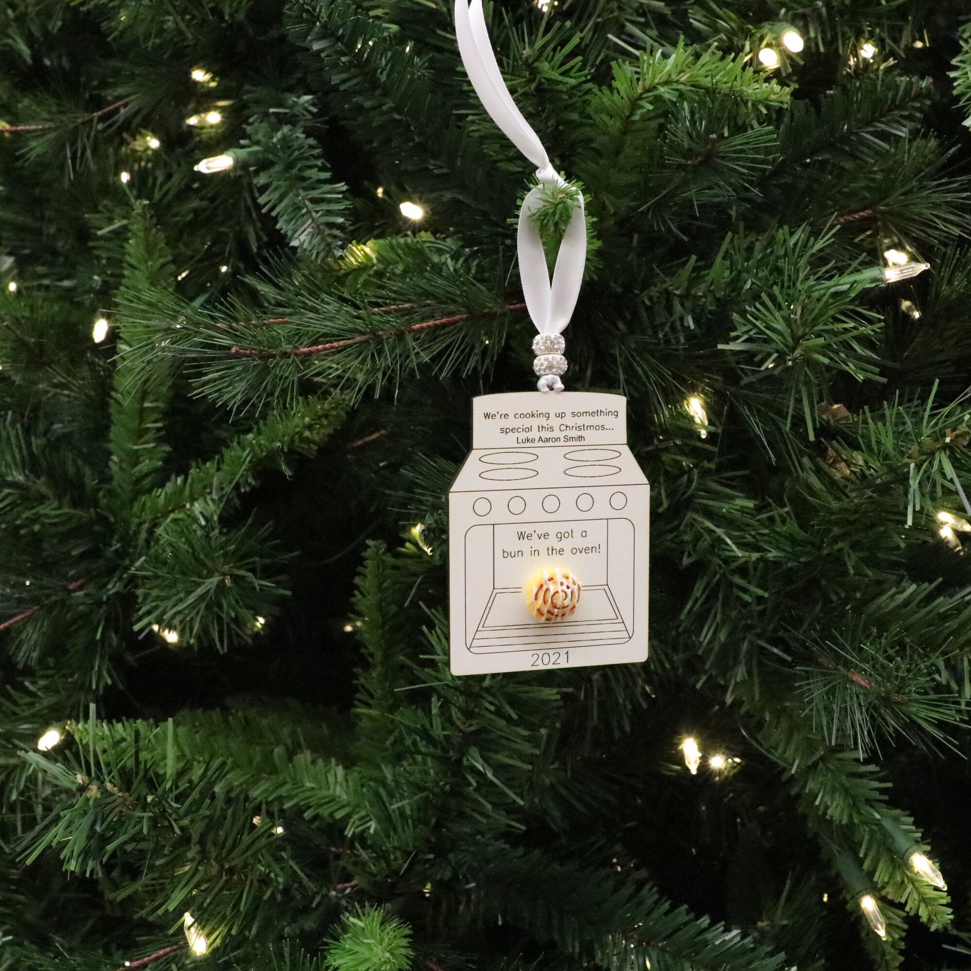 Bun in the oven christmas ornament Clearance