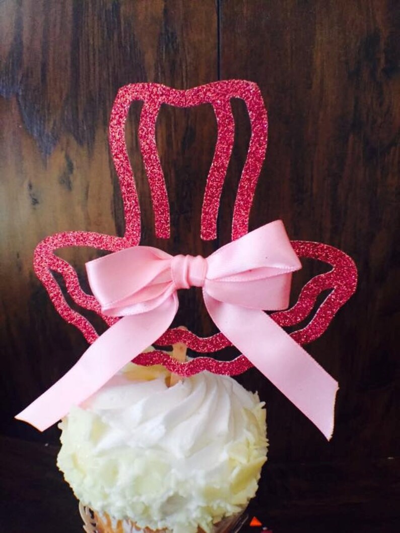 Ballerina Ballet Tutu Cupcake Topper Birthday Party Etsy