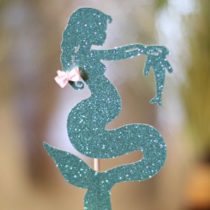 Mermaid Baby Shower, Cake Topper, ANY COLOR, Pregnant Mermaid Baby Shower, Mermaid To Be, Baby Shower Decorations, Girl Baby, Boy Baby