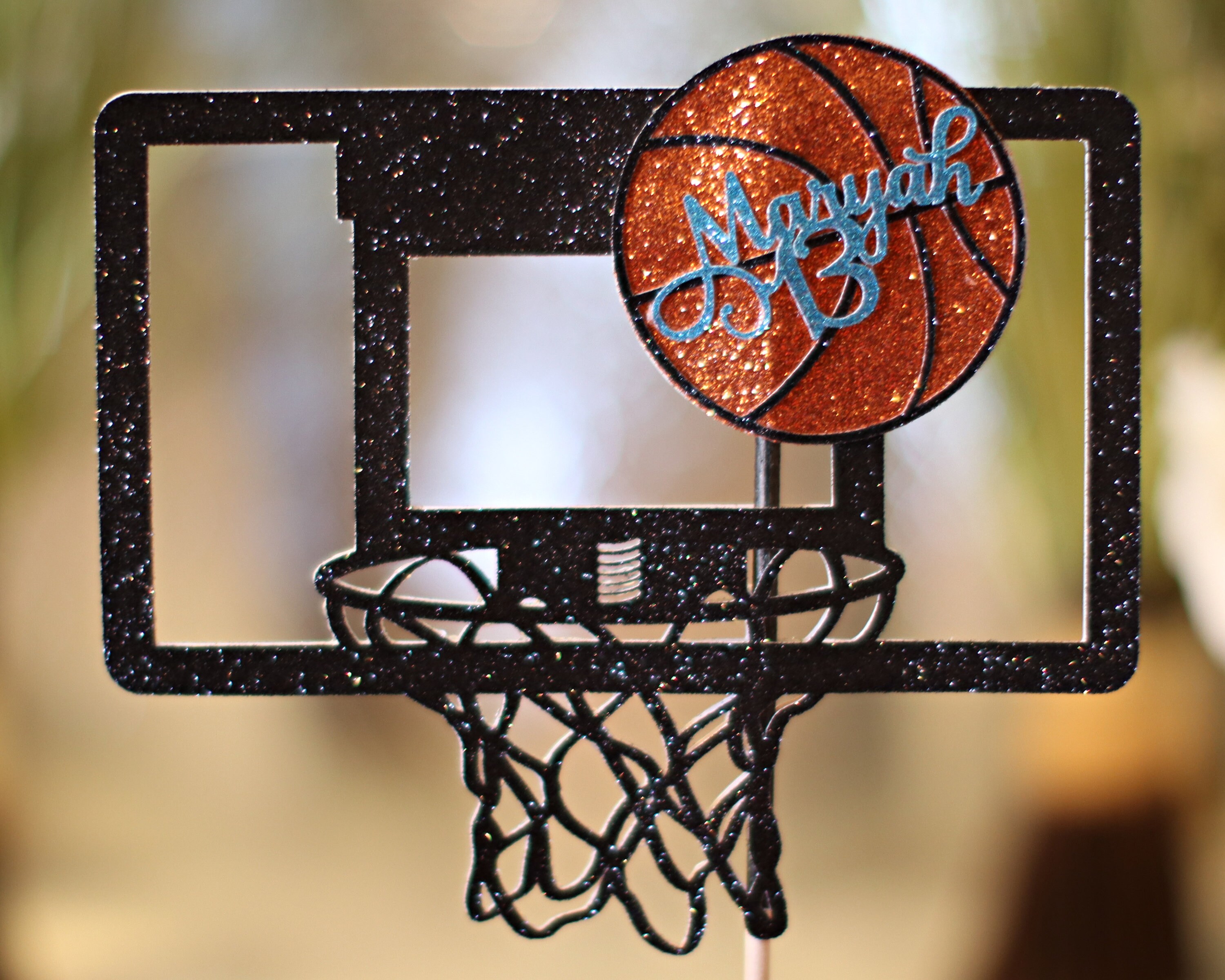 Basketball Cake Topper Basketball Party Decorations Etsy Singapore
