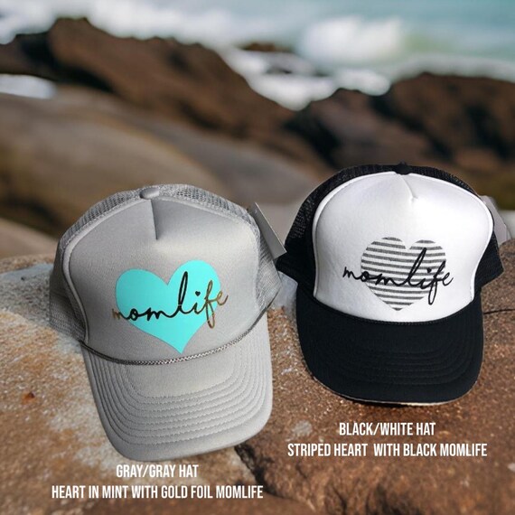 Momlife Trucker Hat: Ariebdesigns Mama Fashion - Etsy display picture 2