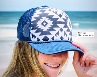 Aztec Trucker Hat: Custom Design Fashion