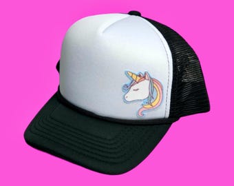 Unicorn Trucker Hat: Custom Kids Party Favor