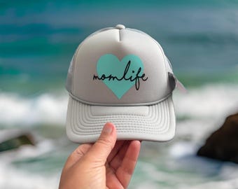 Momlife Trucker Hat: ArieBdesigns Mama Fashion