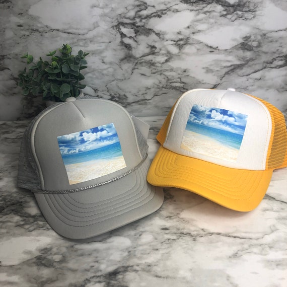 Beach Ocean Beach Hat Ocean Hat Trucker 
