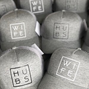 Heather gray hat, hubs, wife, hubs and wife, wifey, wifey fashion, wifey hat, wife hat, hubs gift, husband gift, wifey gift image 4