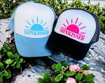 SUNKISSED Trucker Hat: Custom Summer Hat