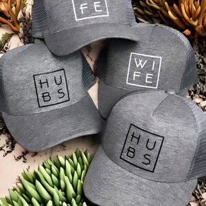 Heather gray hat, hubs, wife, hubs and wife, wifey, wifey fashion, wifey hat, wife hat, hubs gift, husband gift, wifey gift