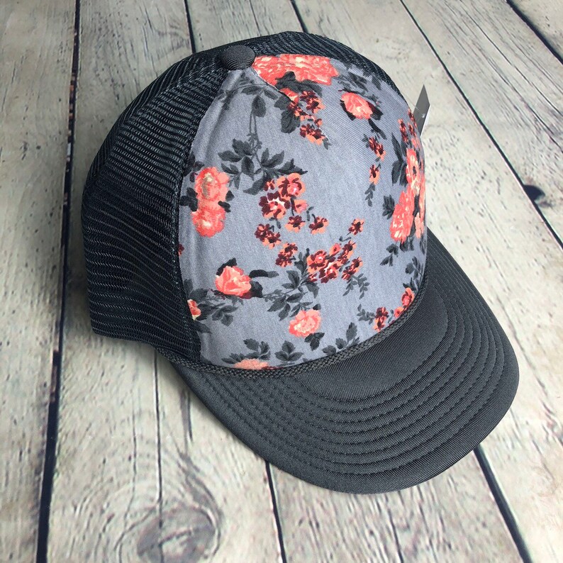 Cute Trucker Hat Trucker Hat Floral Hat Cute Hat Womens - Etsy