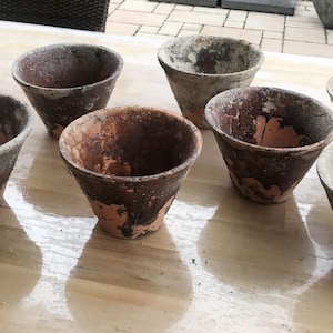 Antiker französischer Harztopf