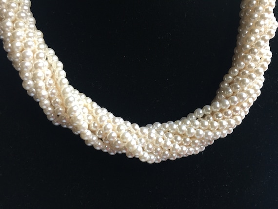 Bridal Pearl, Pearl Rope Necklace, Wedding Neckla… - image 5
