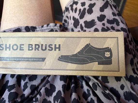 Shoe Brush, Shoe Shine Brush, Shoe Accessory, Boa… - image 2