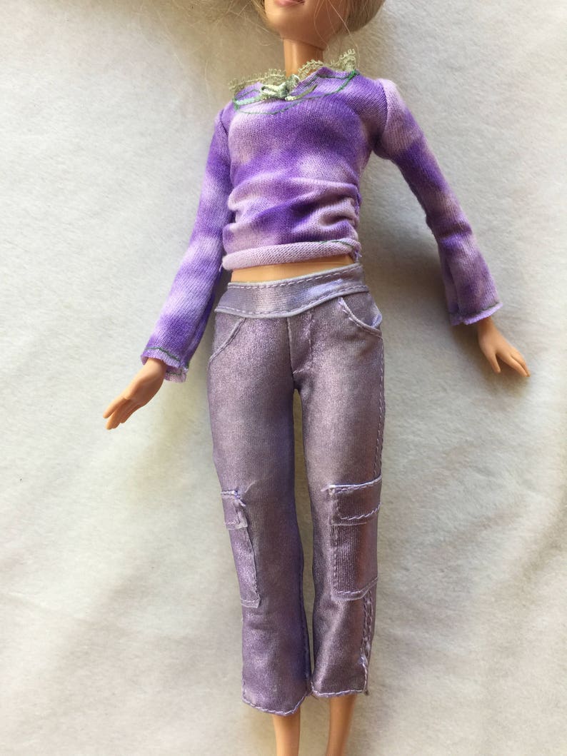 purple top barbie