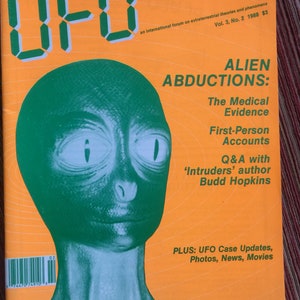 Ufo Collectible, UFO Magazine, UFO Book, Crop Circle, Paranormal, UFO, Ufo Sighting, Et, Flying Saucer, Unexplained Phenomena, 90s Magazine