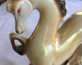 Horse Figurine, Horse Decor, Horse Art, Horse Sculpture, Animal Decor, Horse Collection, Horse Gift, Ceramic Horse, Glass Horse, Paint Horse