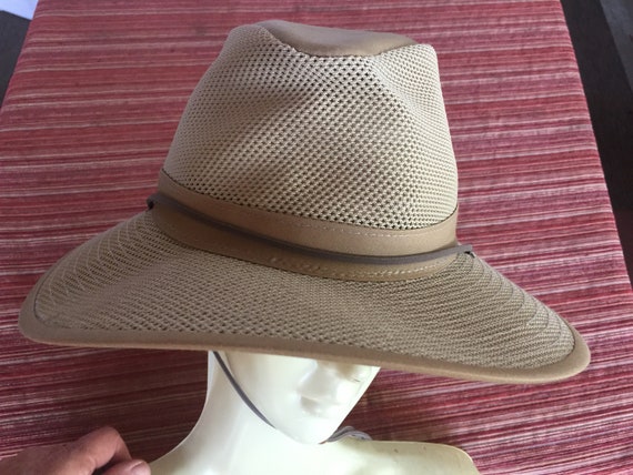 Beige Sun Hat, Beige Brim Hat, Wide Brim Hat, Hen… - image 9