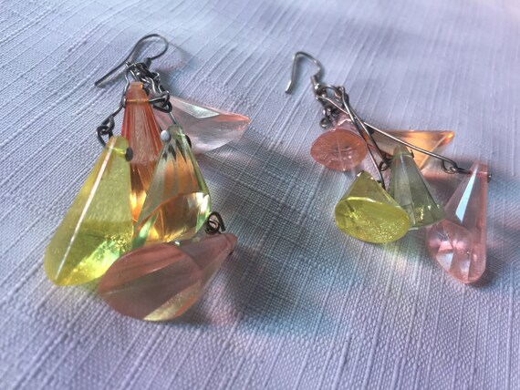 60 Pastel Earring, Pastel Earring, Pastel Dangle,… - image 7