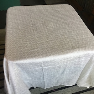 White Tablecloth, White Table Linen,White Square Cloth, Solid White Tablecloth, Medium White Cloth, Solid Tablecloth, White Table Linen