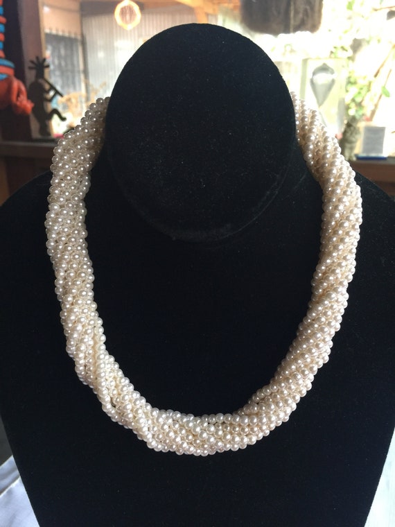 Bridal Pearl, Pearl Rope Necklace, Wedding Neckla… - image 4