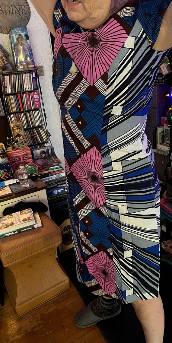 Abstract Dress, Sun Dress, Africa Dress, Graphic … - image 4