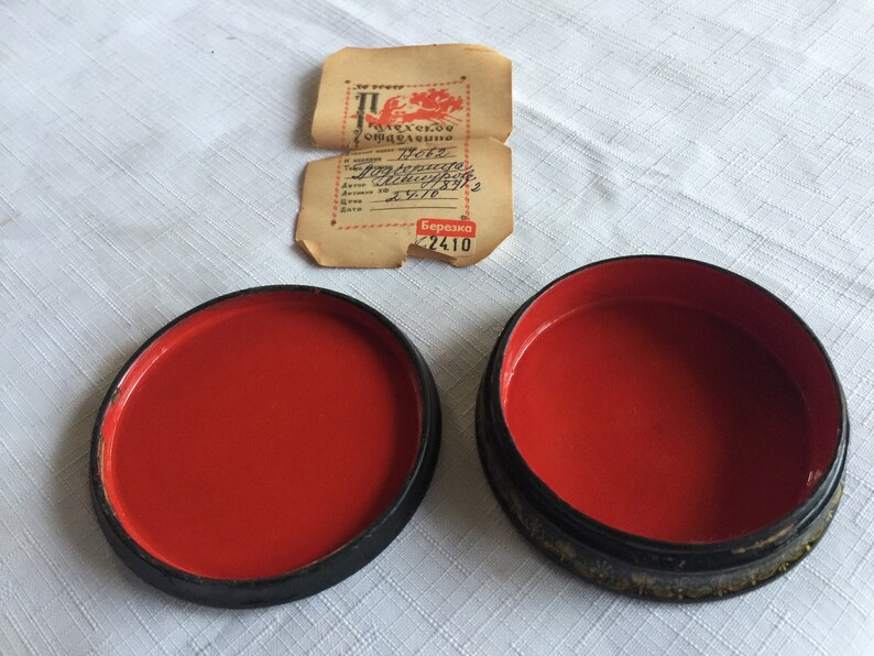 Painted Box,Small Jewelry Box,Small Trinket Box,Russia Decor,Russia Jewelry Box,Russia Box Trinket Box,Decorative Box,Ring Box