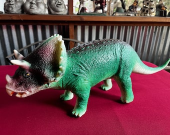 Dinosaurio de goma, juguete de Jurassic Park, regalo de dinosaurio, juguete de dinosaurio, amante de los dinosaurios, figura de dinosaurio, juguete de monstruo, réplica de dinosaurio, juguete de vinilo