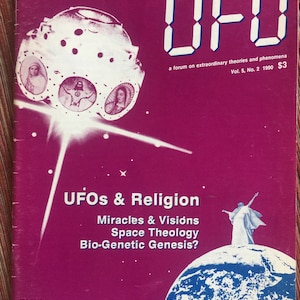 UFO Magazine, UFO Book, Alien Magazine, Paranormal Book, UFO, Ufo Research, Extraterrestrial, Unexplained Phenomena, 90 Magazine,