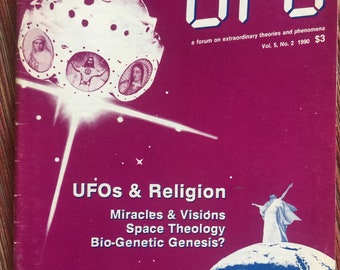 UFO Magazine, UFO Book, Alien Magazine, Paranormal Book, UFO, Ufo Research, Extraterrestrial, Unexplained Phenomena, 90 Magazine,