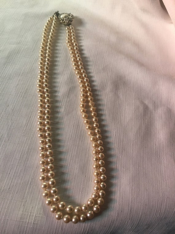 Pearl Necklace, Pearl Beads, White Pearl Necklace,