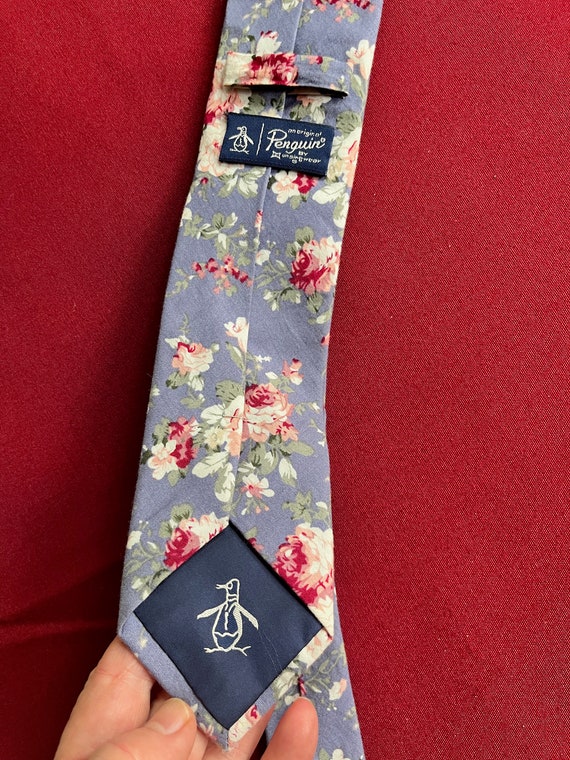 Floral Necktie, Pastel Necktie, Flower Necktie, 7… - image 3