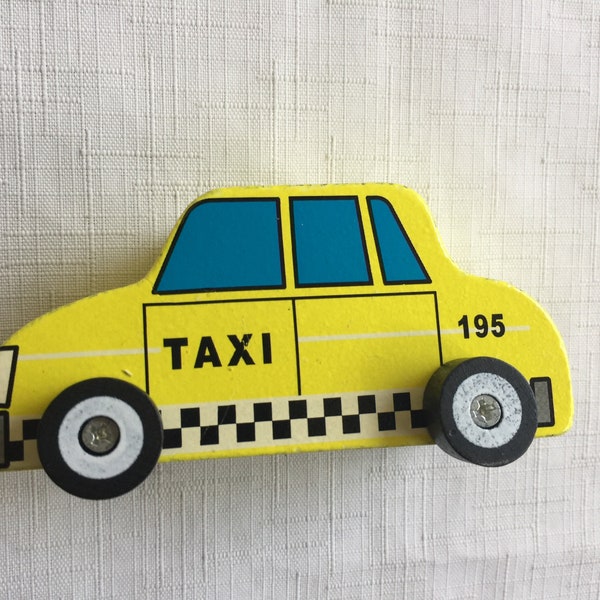 Hot Wood Taxi, Yellow Taxi, Miniature Taxi, Taxi Cab, Wood Car, Small Taxi Cab, Mini Taxi Cab, Doll Taxi Cab, Mini Taxi, Toy Taxi, Toy Car