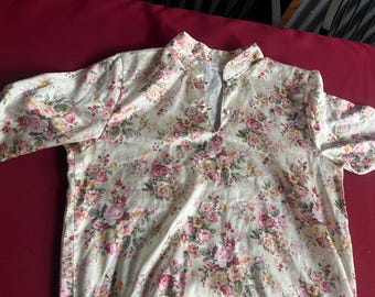 Camisón Barbizon, camisón sedoso, camisón elegante, ropa de dormir glamurosa, camisón floral, camisón largo, camisón de estrella de cine, vestido Barbizon