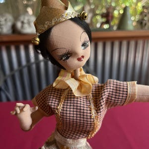 Japan Doll, Asian Doll, Oriental Doll, Retro Asian Doll, Retro Japanese Doll, Japan Art, Doll Collection, Retro Dance Doll, Dancer Doll