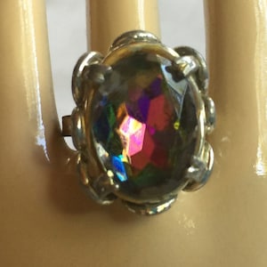 Gothic Ring, Costume Ring, Giant Solitaire, Huge Solitaire, Big Cocktail Ring, Oversize Solitaire, Statement Ring, Big Solitaire, Big Ring