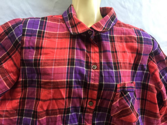 Plaid Pajama, Red Plaid Pajama, Red Flannel Pajam… - image 6