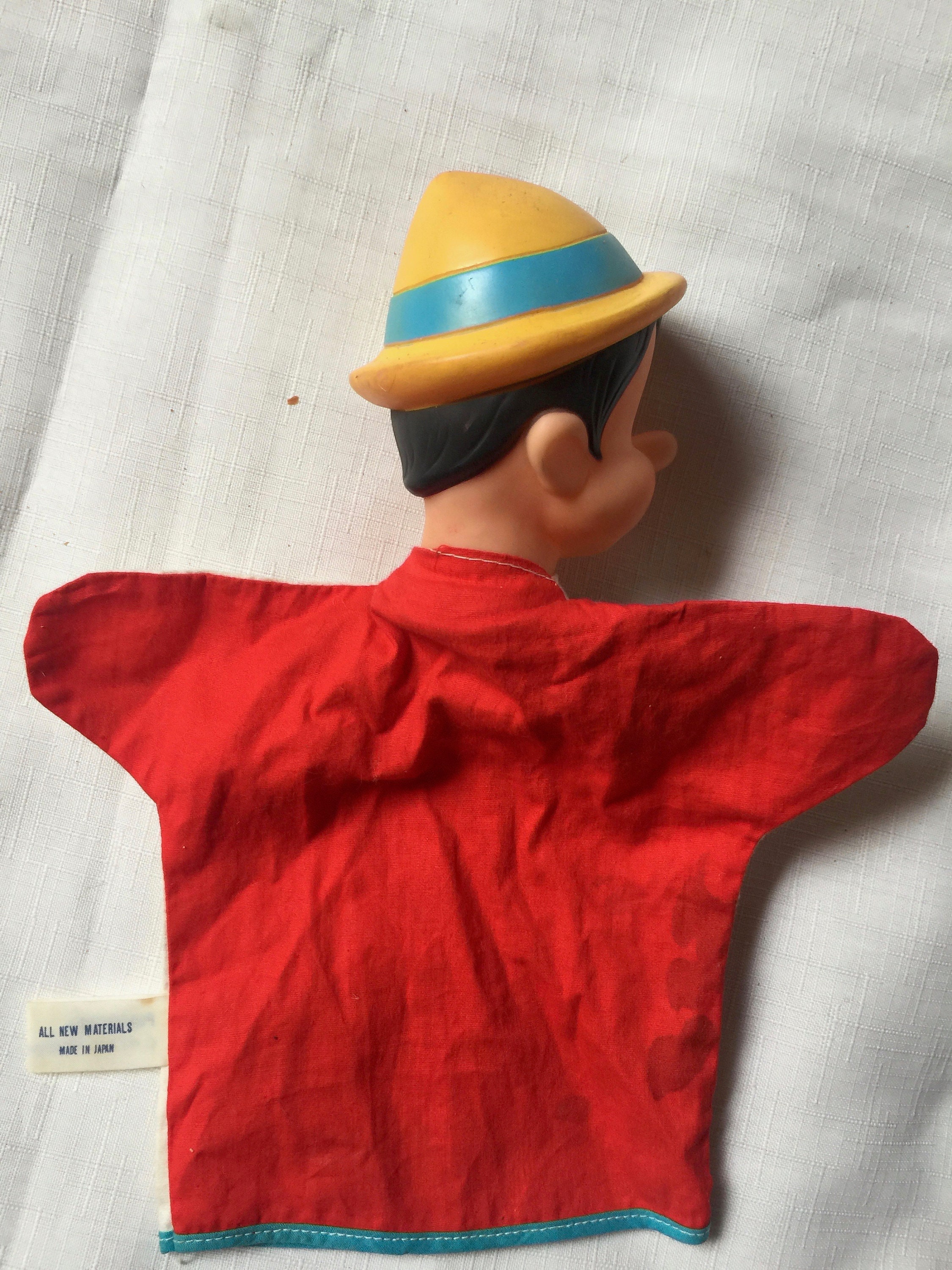 Pinocchio Puppet Retro Puppet 50s Puppet Disney Puppet Etsy