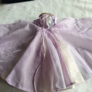 Doll Dress, Princess Doll Dress, Prom Doll Dress, 12 inch Doll Dress, Elegant Doll Gown, Doll Gown, Fancy doll dress, Formal Doll Dress