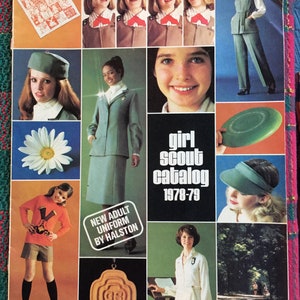 Catálogo Girl Scout, Girl Scout Coleccionable, Girl Scout Ephemera, Brownie Scout, Girl Scout, Scouting Coleccionable, Girl Scout, Regalo Scout
