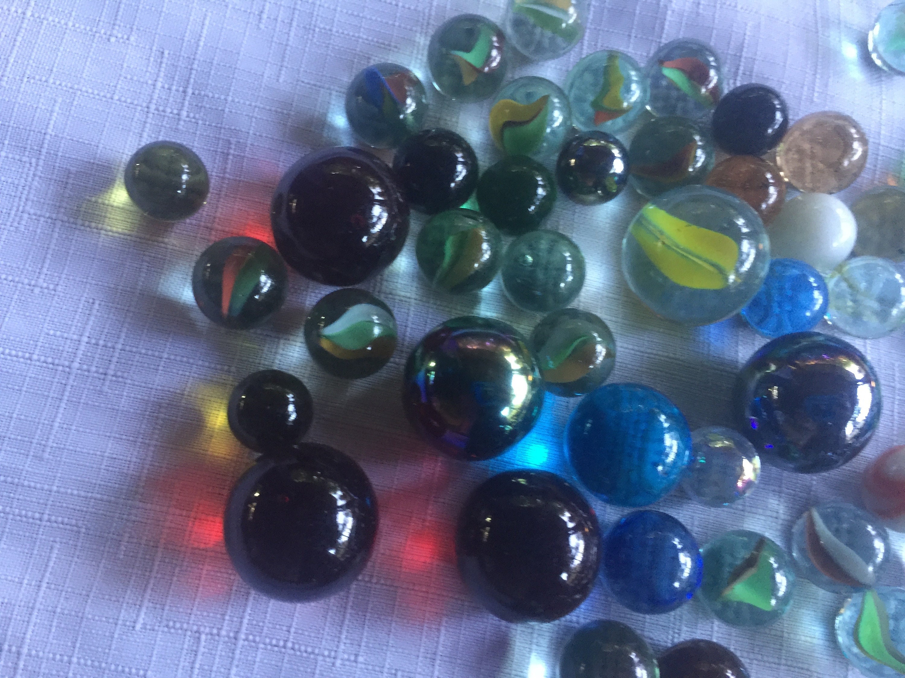 Marble Collection By Color Marbles, Retro Marbles, Glass Marbles, Retro Glass Marbles, Multi Color ...